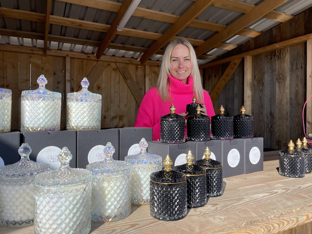 Glow Grace is a small Latvian manufacturer that produces natural soy wax candles and offers various other accessories for and around candles.